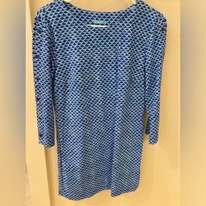 J McLaughlin Blue Dress Size Small